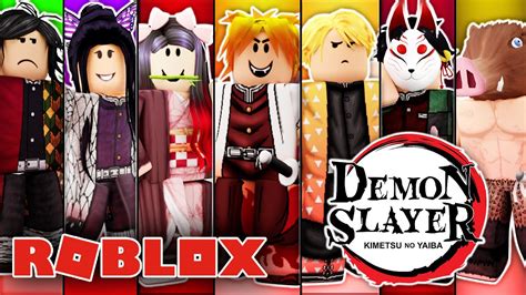 Demon Slayer Anime Cosplay Roblox Outfits Youtube