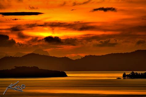 Sunrise Over Phuket Mountain Thailand Hdr Photography By Captain Kimo