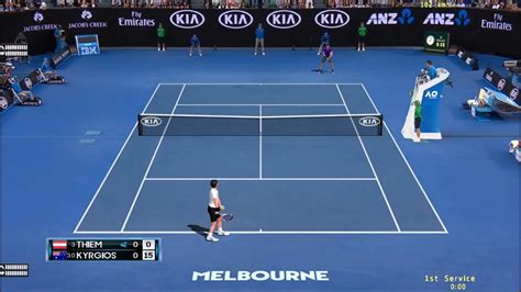 Dominic Thiem Vs Kick Kyrgios Match Highlights 3r Australian Open