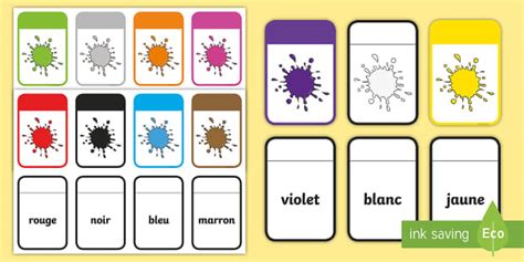 Ten Ideas For Teaching Colours In French Twinkl