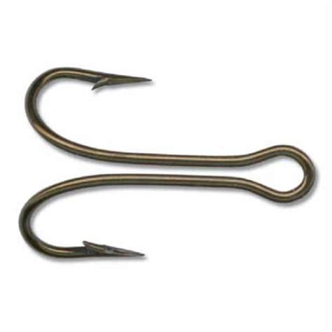 Mustad Double Hook Bronze 10 50ct Spl