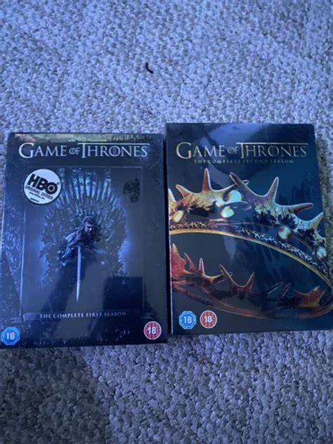 Game Of Thrones The Complete First And Second Season Dvd 2012 5 Disc