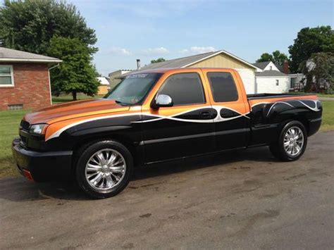 Purchase Used 2000 Chevy Silverado Custom Paint And Rims In