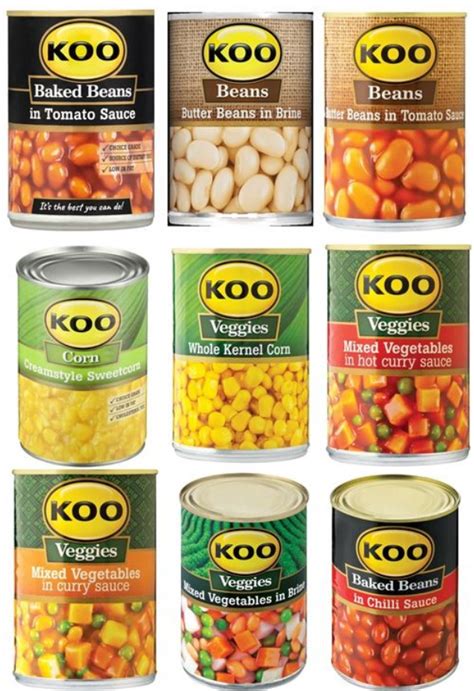 Koo Canned Mixed Vegetable Varieties Nsw Food Authority