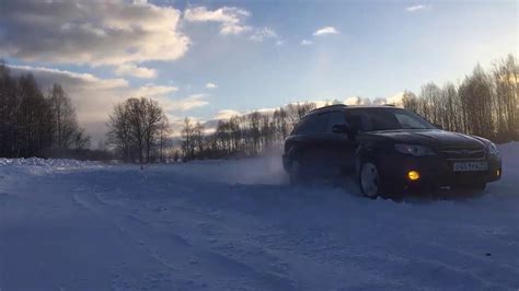 Subaru Outback Bp Snow Drift Youtube