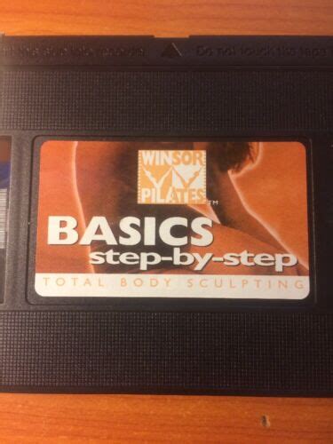 Winsor Pilates Basic Step By Step Vhs Total Body Sculpting Daisy