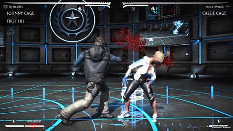 Mortal Kombat X All Johnny Cage Brutalities On Cassie Cage