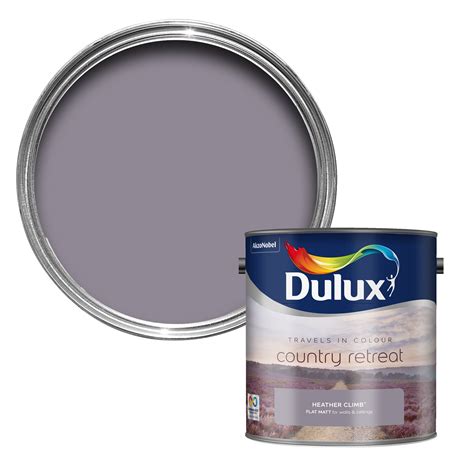 Dulux Travels In Colour Heather Climb Purple Matt Emulsion Paint 25l