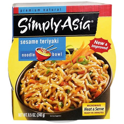 Simply Asia Noodle Bowl Sesame Teriyaki Medcare Wholesale Company