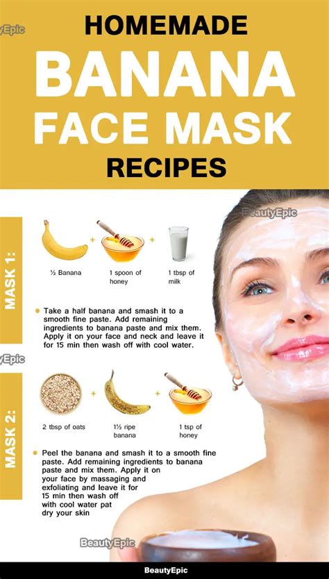 Banana Face Mask Benefits And Top 8 Diy Recipes