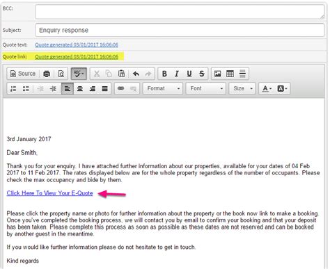 Please, find the report attached. How do I generate and send a quote by email? | Using ...