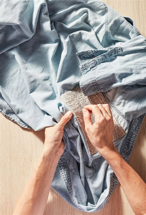 We explain the whole process for this method in a detailed step by step method here. Modern Mending: How to Patch a Hole, Mend a Seam, and Fix ...