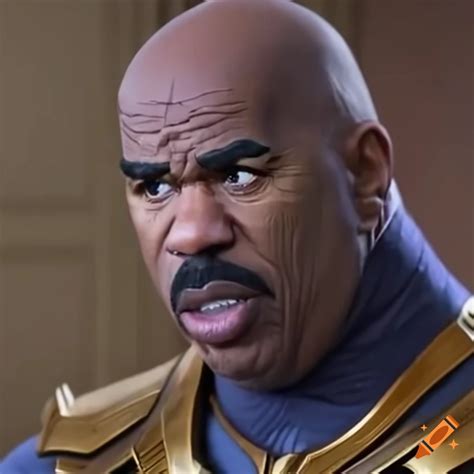 Steve Harvey As Thanos Fan Art On Craiyon