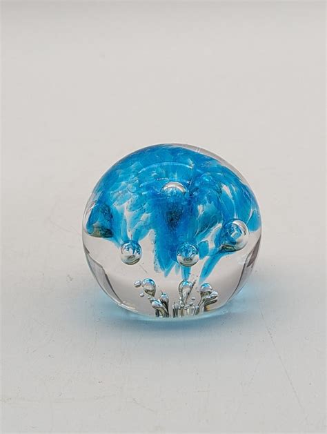 Signed Kerry Zimmerman Art Glass Paperweight Etsy