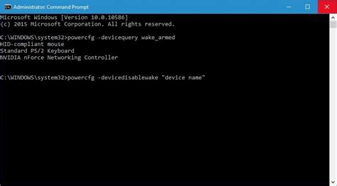 Prevent Mouse From Waking Up In Windows 10