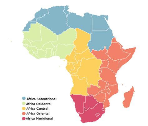 Mapas Da áfrica Com Capitais