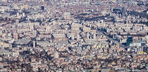 Hd Wallpaper Aerial View Crowded Urban Landscape Congestion