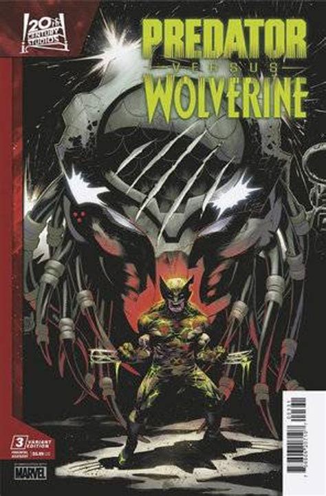 Predator Vs Wolverine 3 Adam Kubert Variant Value Gocollect