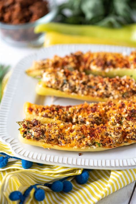 Maybe you would like to learn more about one of these? Stuffed Banana Peppers Go Go Go Gourmet