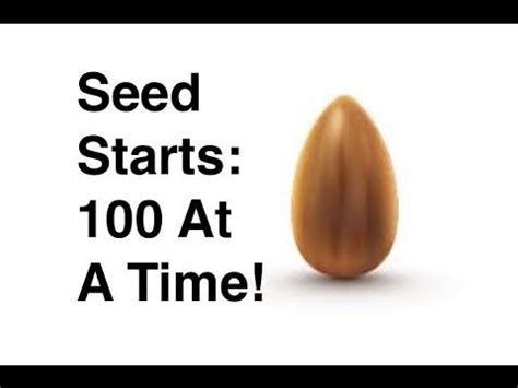 ABC acres: Dense Seed Starting - episode #081 | Seed starting, Seeds, Acre
