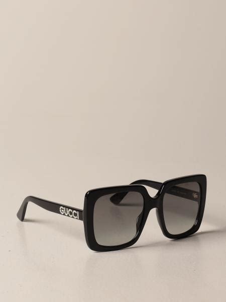 gucci acetate sunglasses with logo black gucci sunglasses gg0418s online on giglio