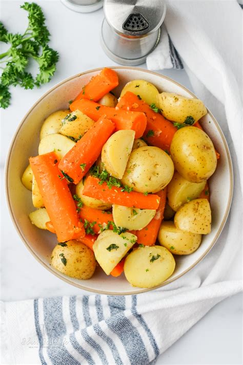 Instant Pot Potatoes And Carrots An Easy Side Dish Recipe Blues