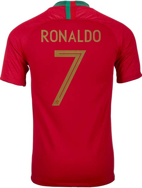201819 Nike Cristiano Ronaldo Portugal Home Jersey Soccerpro