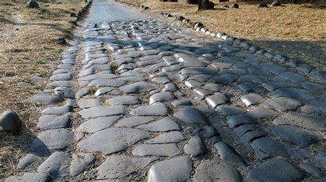 Ancient Roman Concrete Roads
