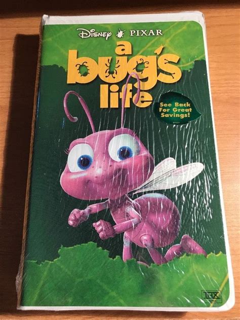 A Bugs Life Vhs Tape Disney Pixar New Disney A Bug S Life Vhs My XXX