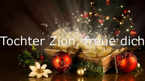 Ein weihnachtslied ist ein lied, das zu weihnachten gesungen wird, weil der liedtext einen bezug zum feiertag hat. Tochter Zion, freue dich | Weihnachtslied mit Text Chords ...
