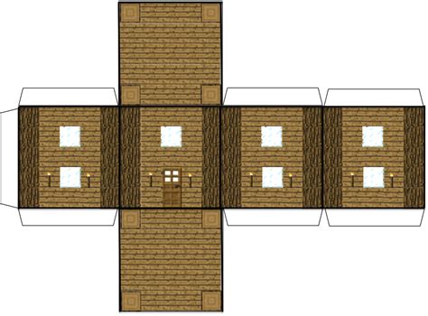 6 Best Images Of Printable Minecraft Villager Houses Minecraft House