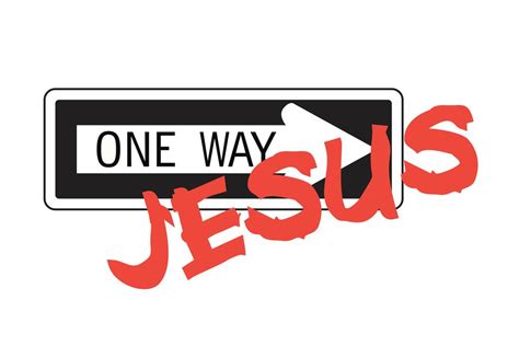 One Way Jesus Inspirational Sign Art Print Cool Huge Large Giant Poster