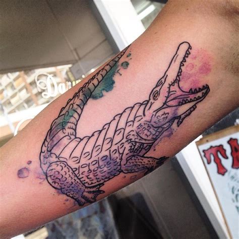 What does the mating call of a alligator mean? 21+ Crocodile Tattoo Designs, Ideas | Design Trends ...