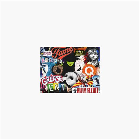 Broadway Musical Collage Jigsaw Puzzle For Sale By Ryaneliz91 Redbubble