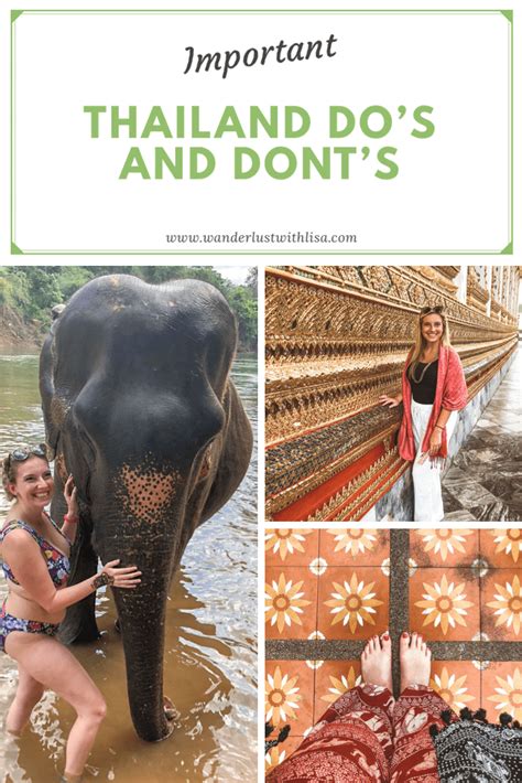 14 Important Thailand Dos And Donts For Tourists Wanderlust With Lisa