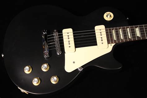 Gibson Les Paul 60s Tribute T 2016 Satin Ebony Sn 160002592 Gino