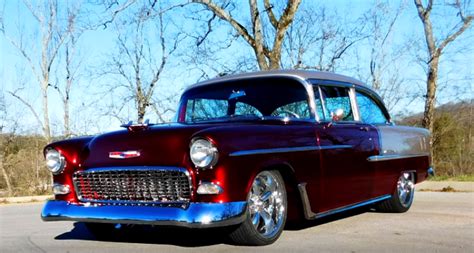 Super Clean 1955 Chevrolet Bel Air Project Hot Cars