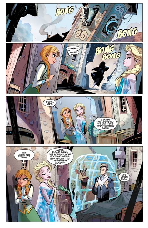 frozen comic book review derrickmbanza