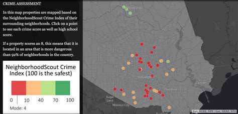 Houston Area Crime Map
