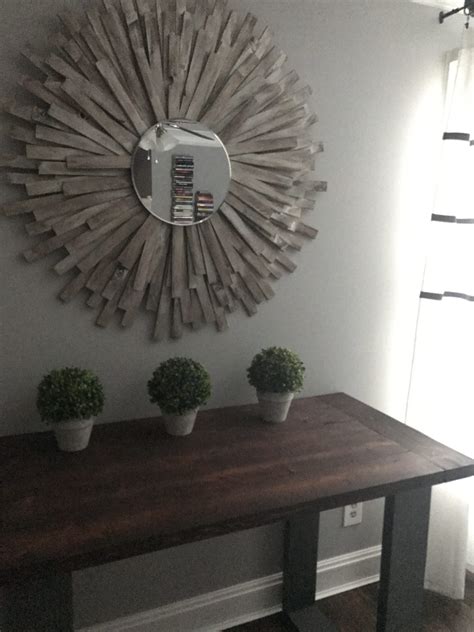 You will find a high quality art decor for home at an affordable price from brands like gatyztory. Sunburst Mirror DIY- Cheap and Creative Wall Art with Wood ...