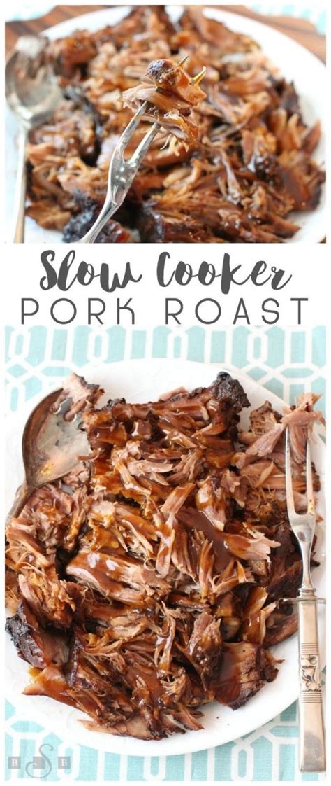 Pat the pork roast dry with paper towels and season the roast as desired. Slow Cooker Pork Roast - 1 3-4 lb pork roast (mine was ...