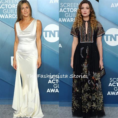 Winona Ryder Jennifer Aniston Anne Murphy In Christian Dior At The Th Screen Actors Guild