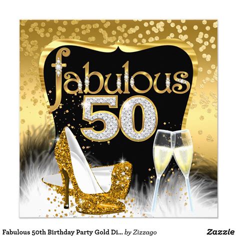 500 x 500 jpeg 209 кб. Fabulous 50th Birthday Party Gold Diamond Glitter ...