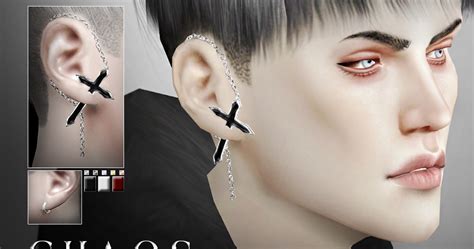 Sims 4 Ccs The Best Ear Cuff By Pralinesims