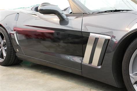The grand sport badge returned in 2010 corvette c6 model year. C6 Corvette Fender Trim Plates for Grand Sport ...