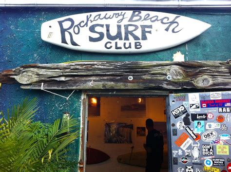 Perfect summer outing after the beach. Surfers Honor Their Roots at Rockaway Beach Surf Club - NY ...