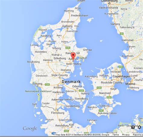 See what happend in denmark during recent. Aarhus on Map of Denmark
