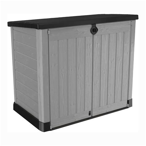 Keter Store It Out Ace Plastic Outdoor Garden Storage Shed 1200l Grey