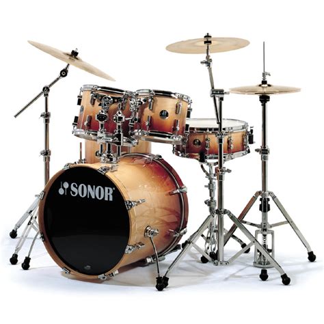 Sonor F3007 Stage 2 Drum Kit Autumn Fade At