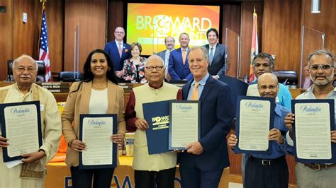 Us Floridas Broward County Declares November As Hindu Heritage Month